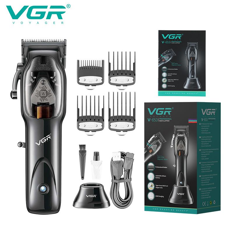 VGR V-653 Professional Hair Clipper 9000RPM