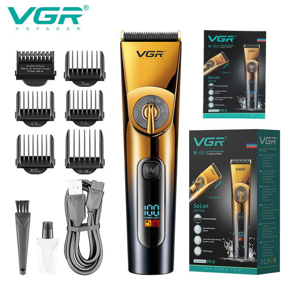 ماكينة قص الشعر المهنية للرجال VGR V-663