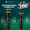 VGR V-694S2 Professional Hair Clipper Trimmer Set