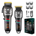 VGR V-699 & V-971 Professional Barber Combo Titanium Coating Blades