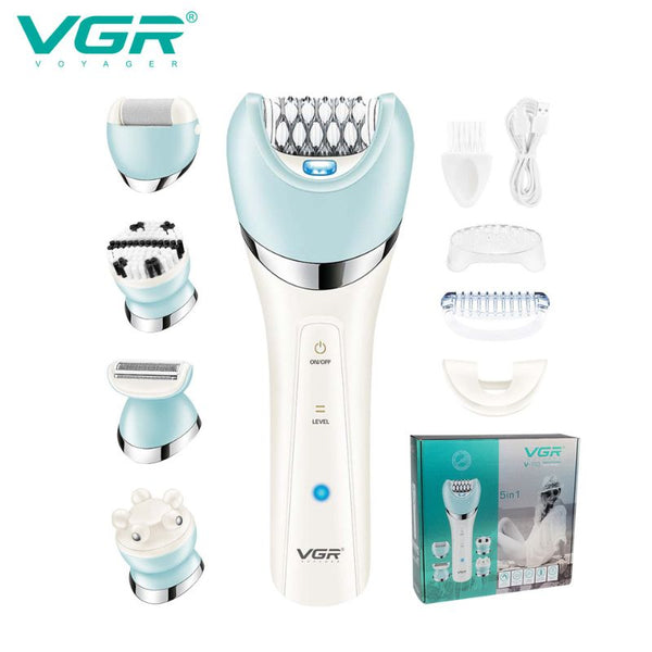 طقم العناية بالنساء الاحترافي 5 في 1 VGR V-703