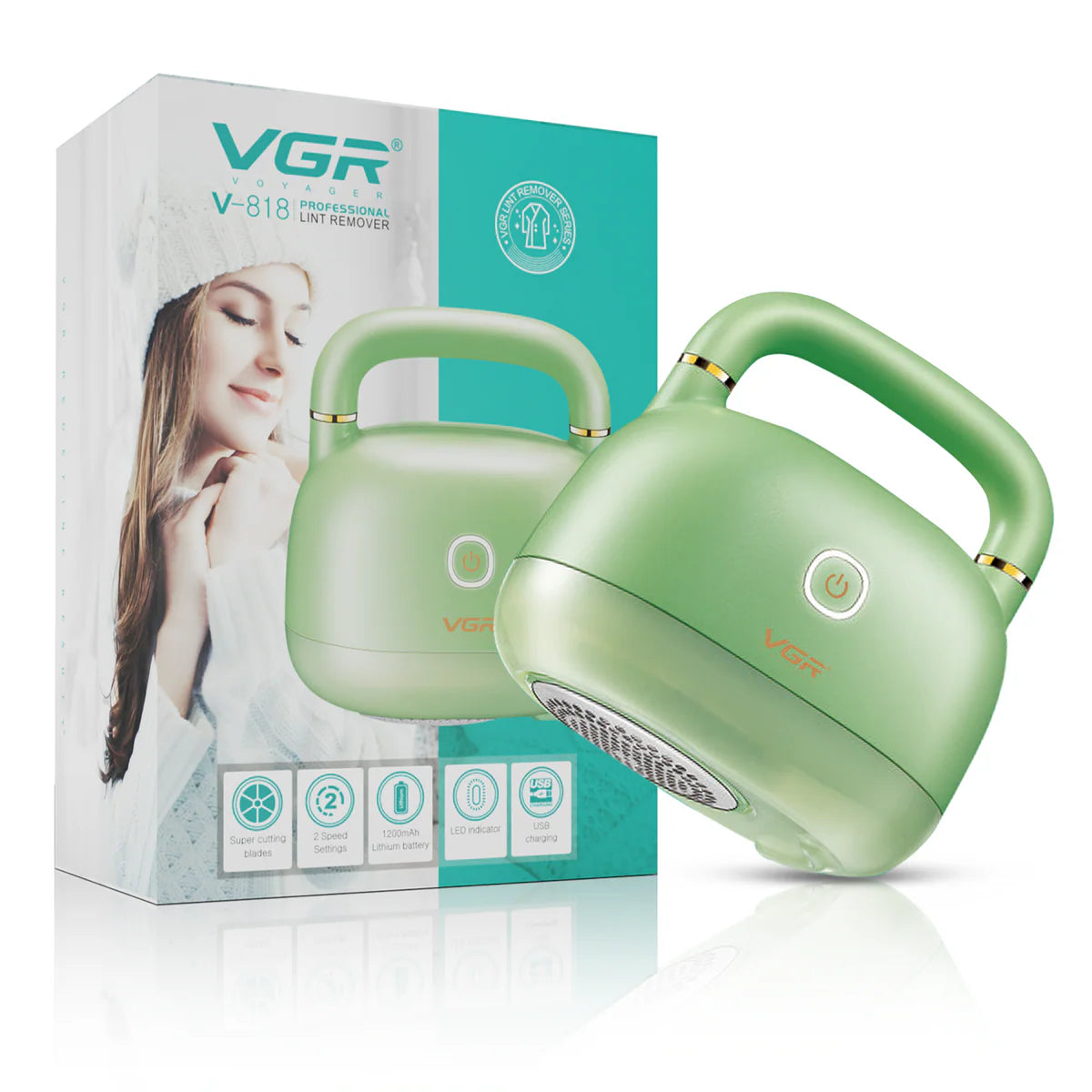 مزيل وبر إحترافي بخاصيتي القص والشفط VGR V-818