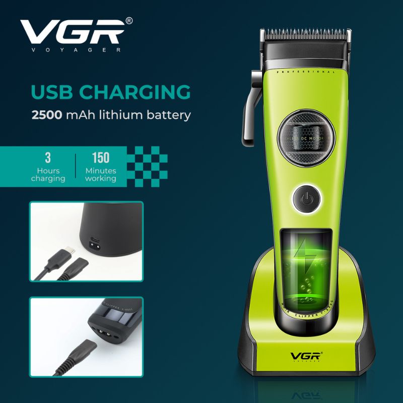 Rotatech ماكينة حلاقة شعر احترافية VGR V-880C