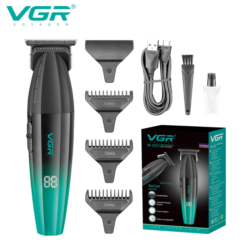 ماكينة تشذيب شعر ولحية إحترافية للرجال VGR V-906
