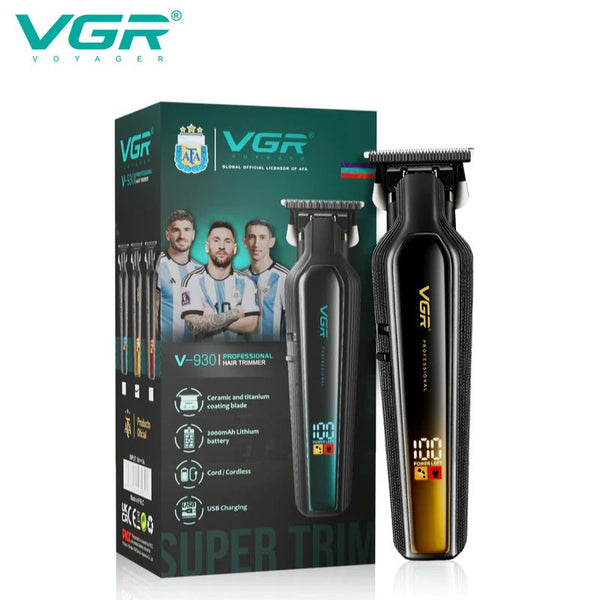 VGR V-930 Professional Cord/Cordless Hair Trimmer for Men's & Boy's
