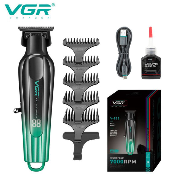 ماكينة تشذيب شعر ولحية للرجال فاخرة VGR V-935