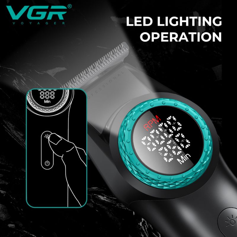 VGR V-977 Professional Hair Trimmer For Men – VGR Official Egypt