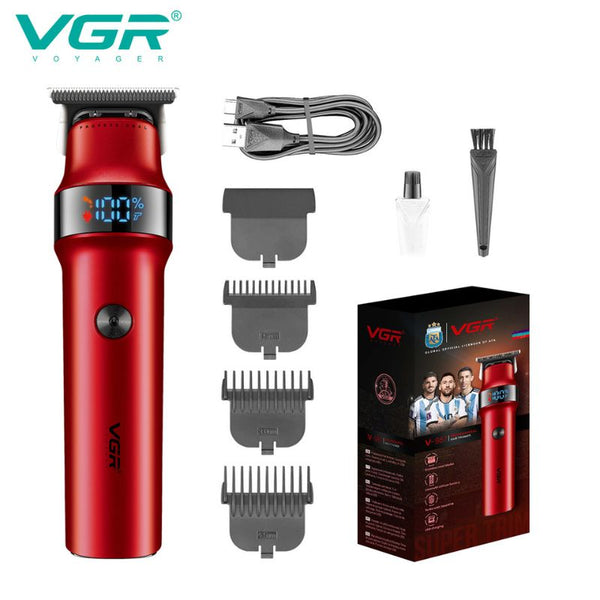 ماكينة حلاقة وتشذيب شعر كهربائية لاسلكية VGR V-987