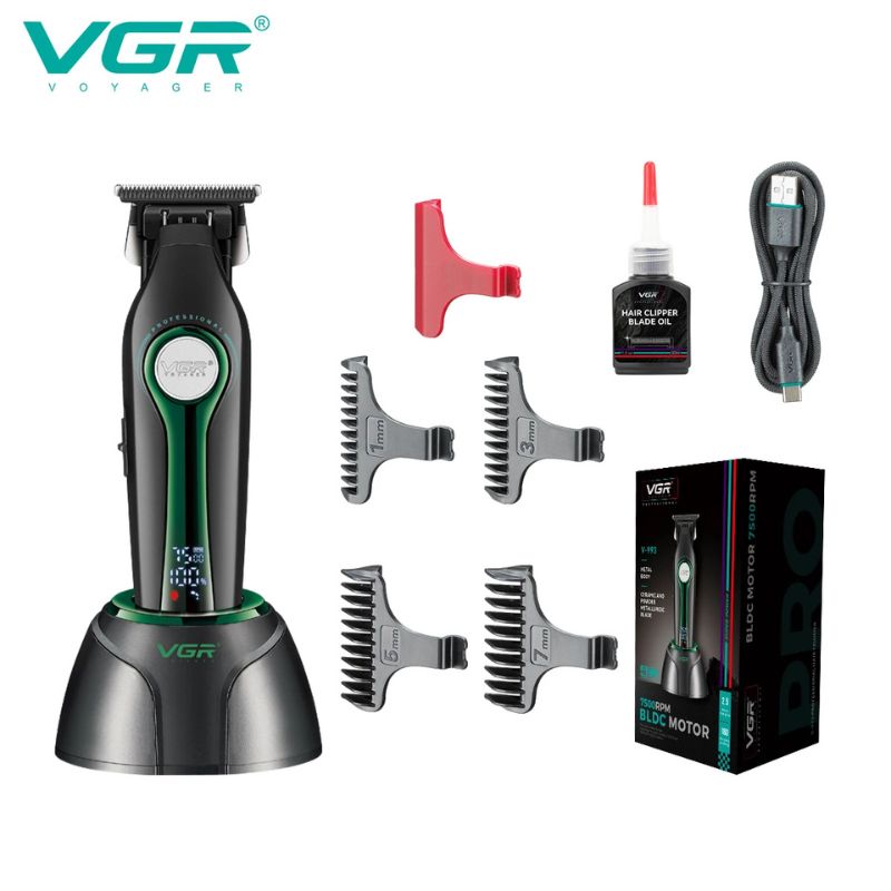 ماكينة حلاقة وتشذيب شعر ولحية احترافية VGR V-993